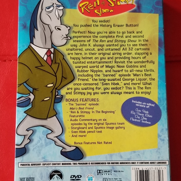Ren & Stimpy Show Uncut Seasons 1&2 Collectors Edition - Picture 2 of 3